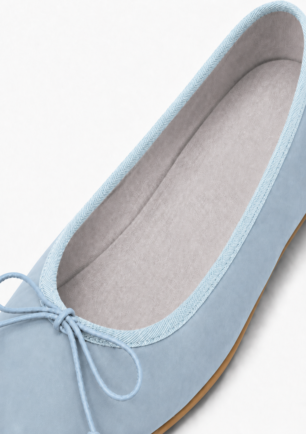 Square Toe Ballet Flats – Soft Leather Bow Flats for Everyday Comfort