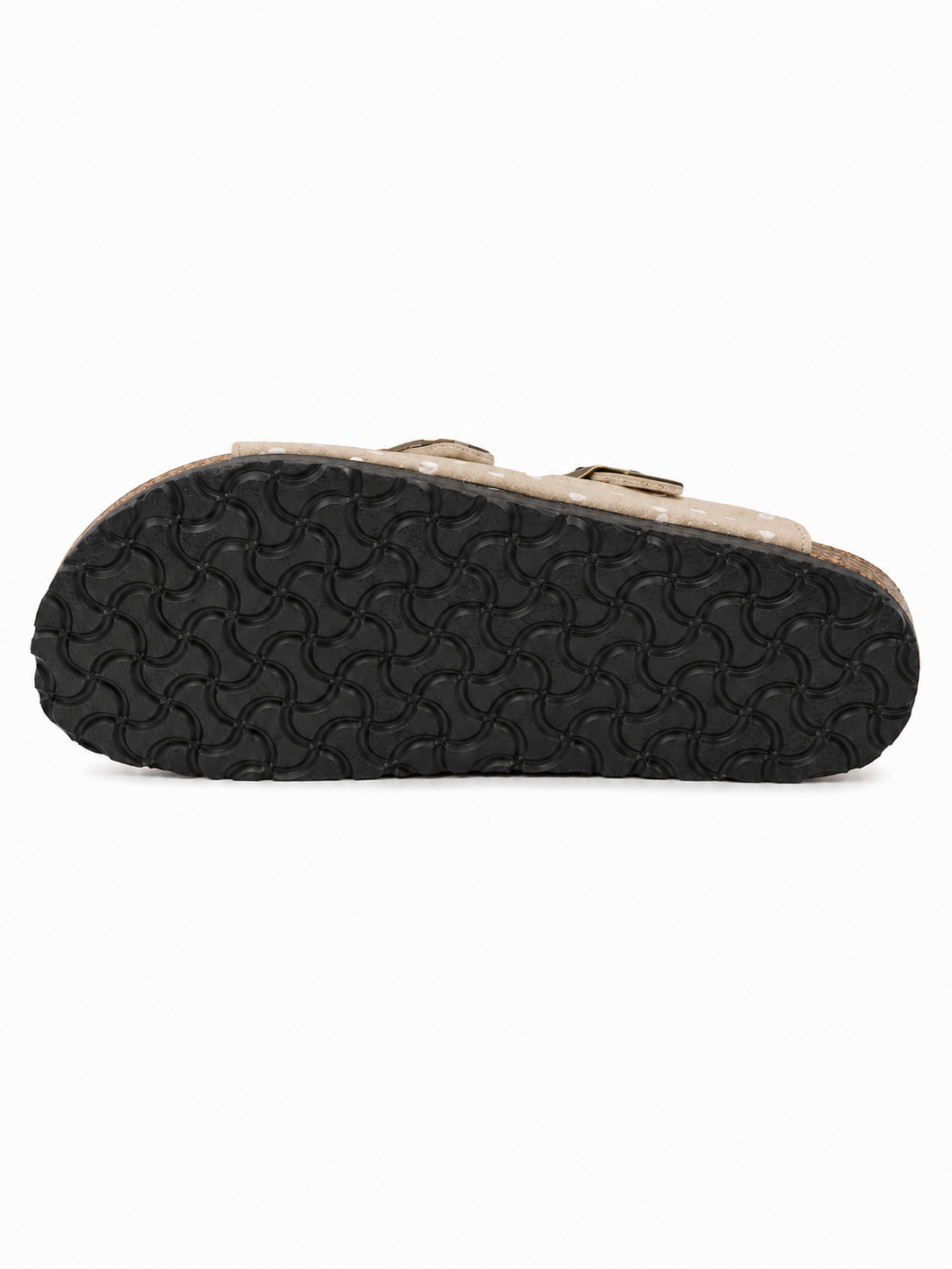 Retro Polka Dot Cork Slides