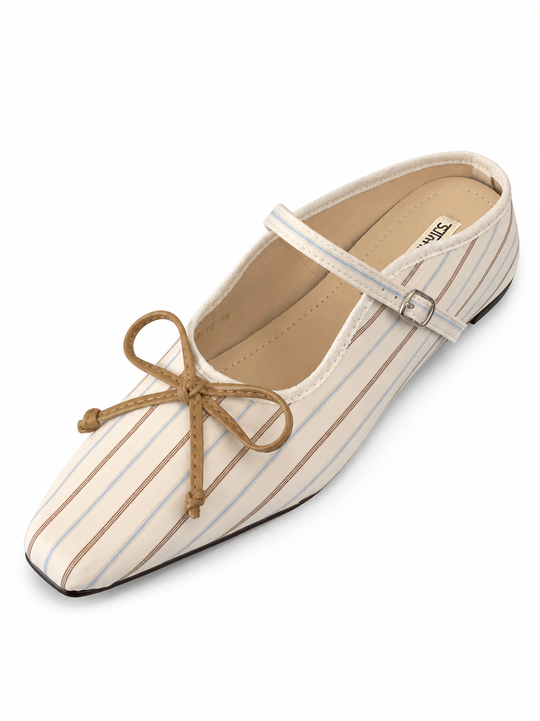 Vintage Bow Mary Jane Flats