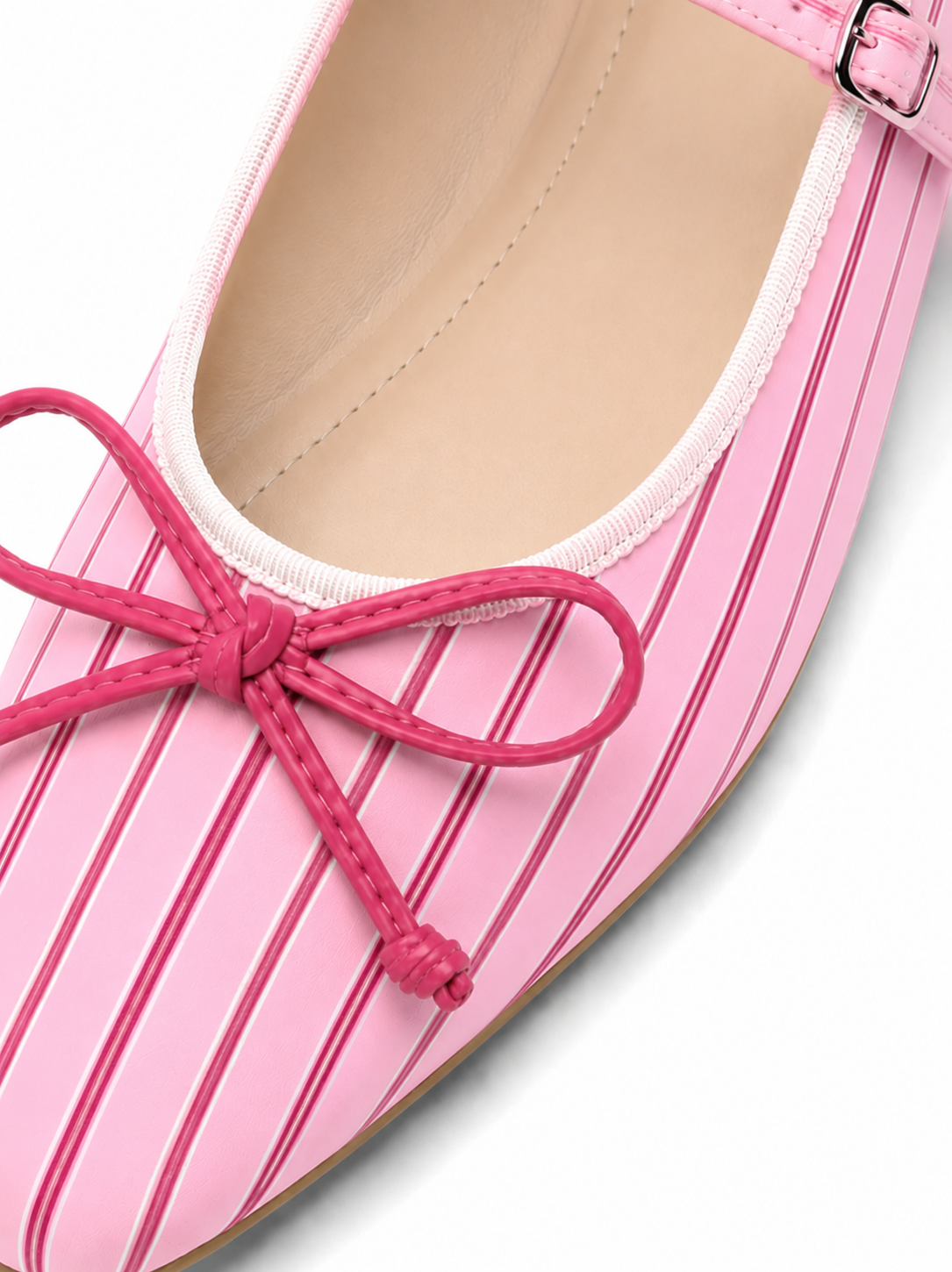 Vintage Bow Mary Jane Flats