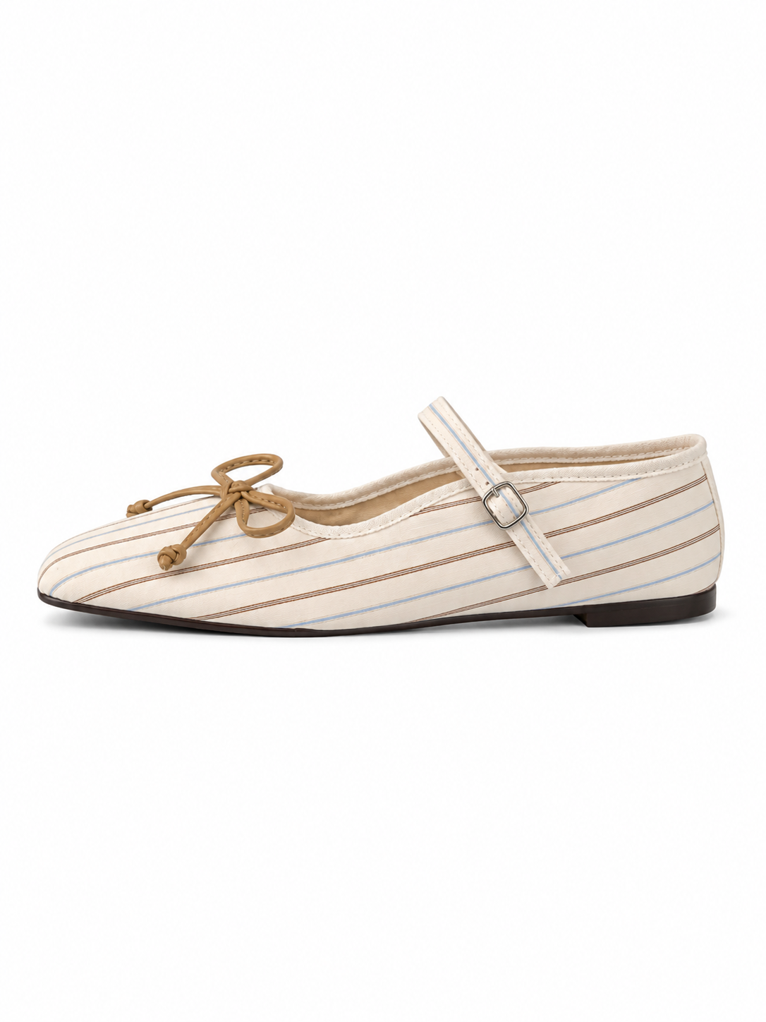 Vintage Bow Mary Jane Flats