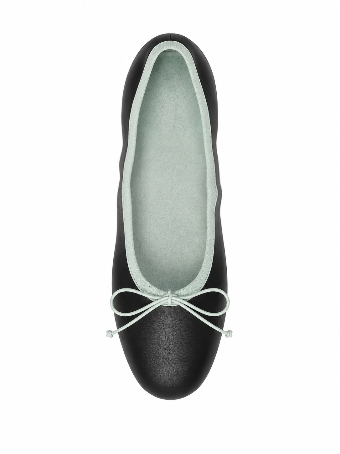 Square Toe Ballet Flats – Soft Leather Bow Flats for Everyday Comfort