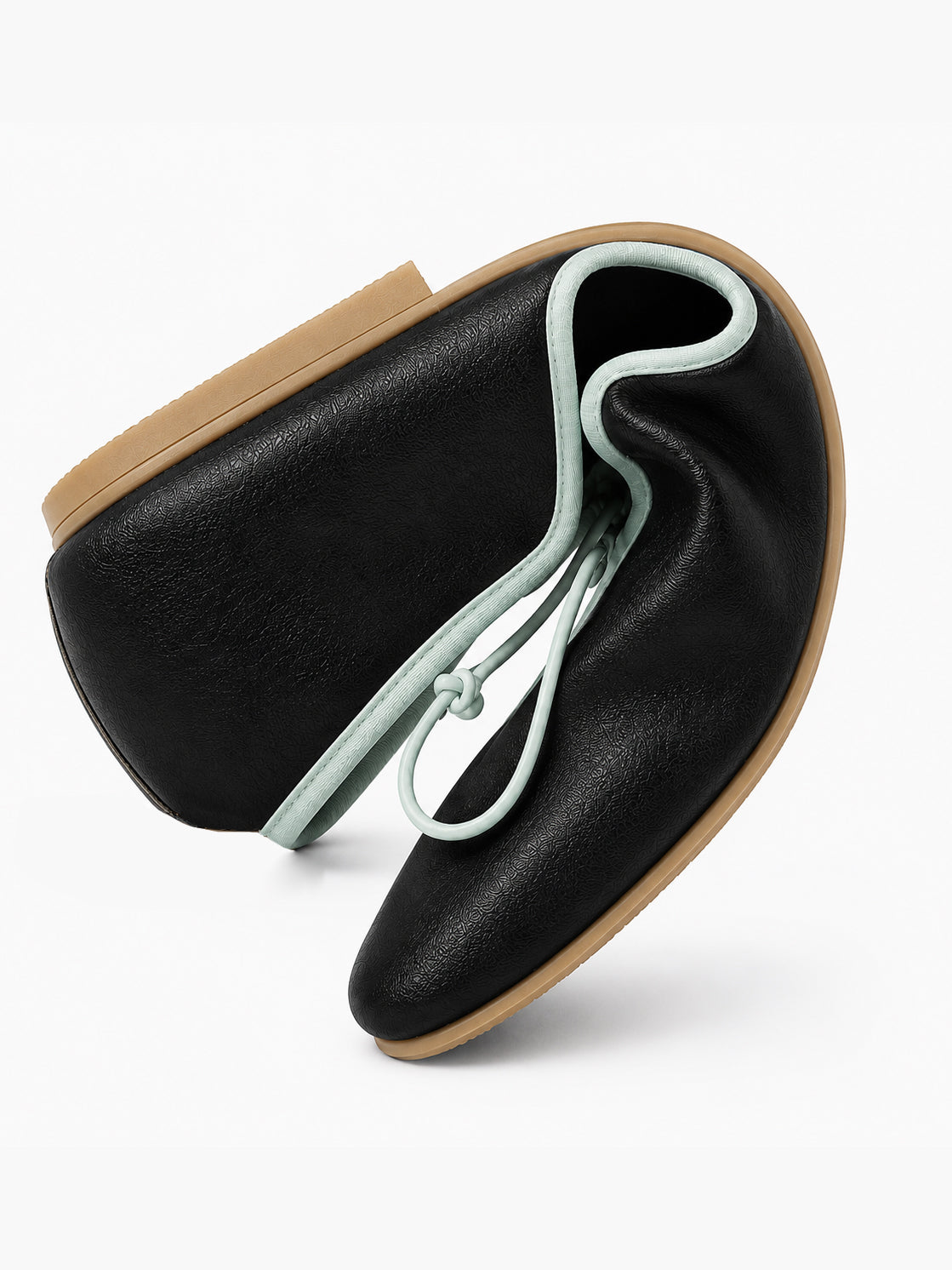 Square Toe Ballet Flats – Soft Leather Bow Flats for Everyday Comfort