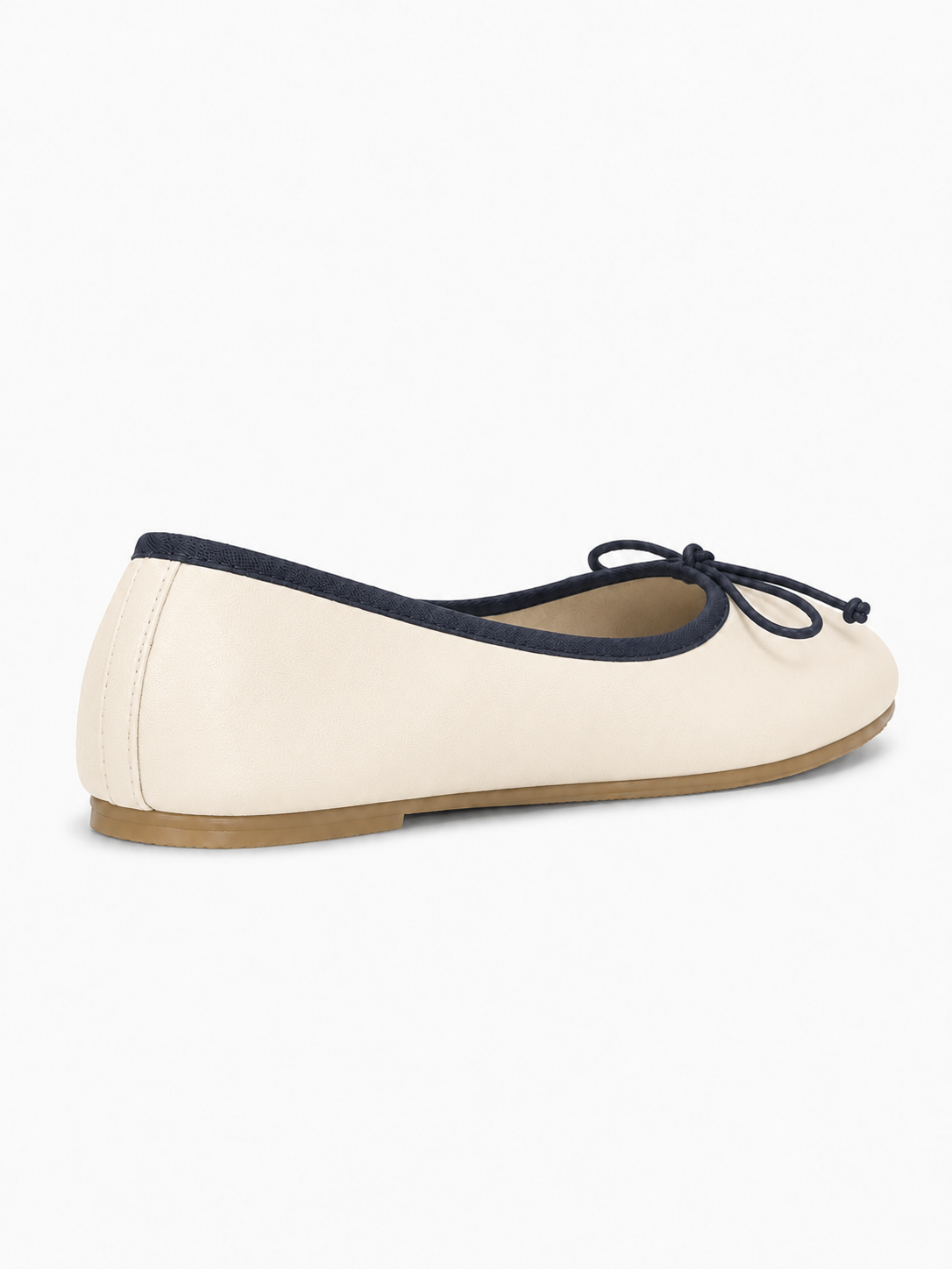 Square Toe Ballet Flats – Soft Leather Bow Flats for Everyday Comfort