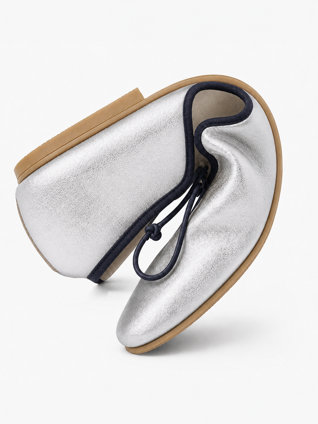 Square Toe Ballet Flats – Soft Leather Bow Flats for Everyday Comfort