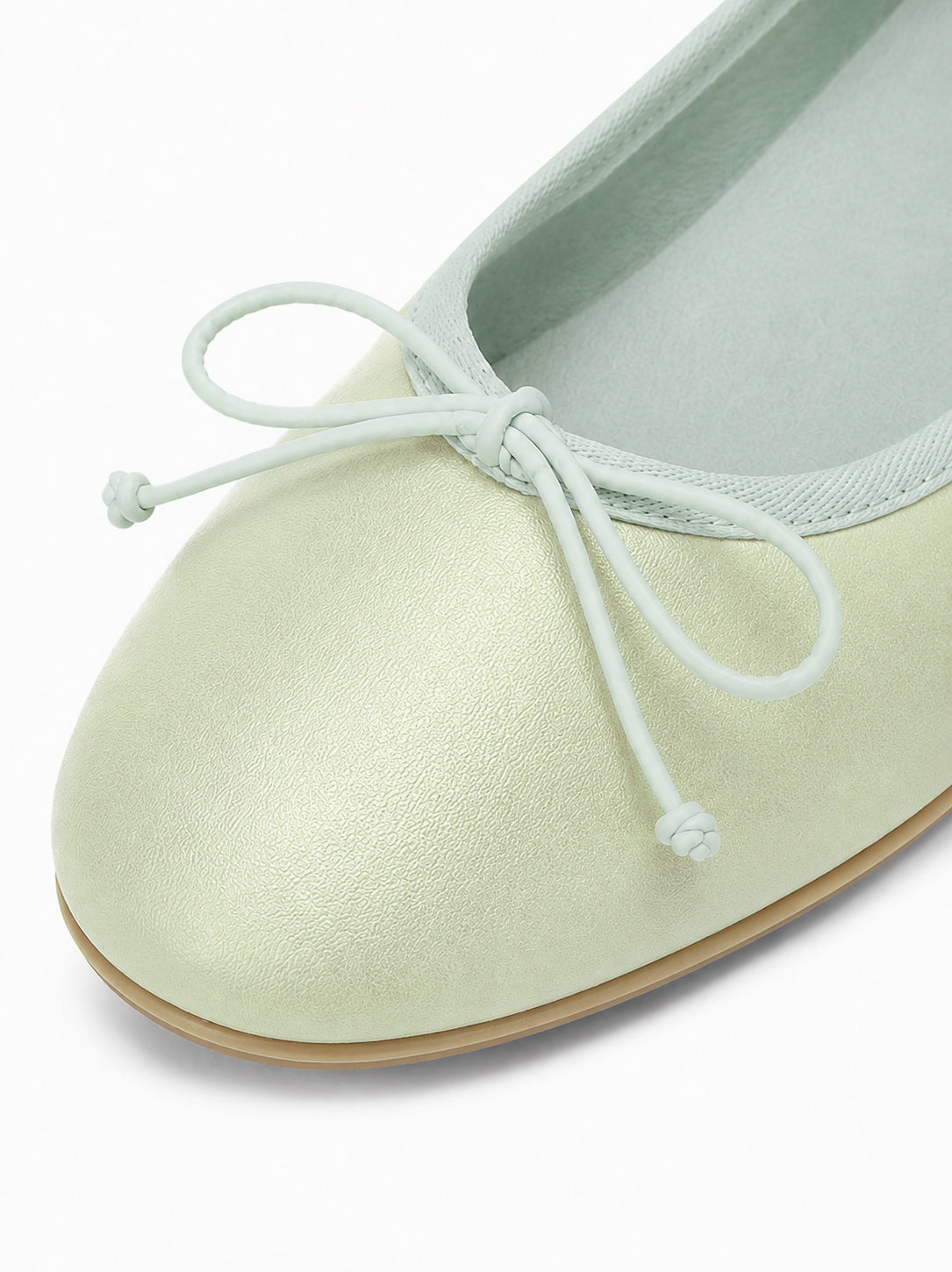 Square Toe Ballet Flats – Soft Leather Bow Flats for Everyday Comfort