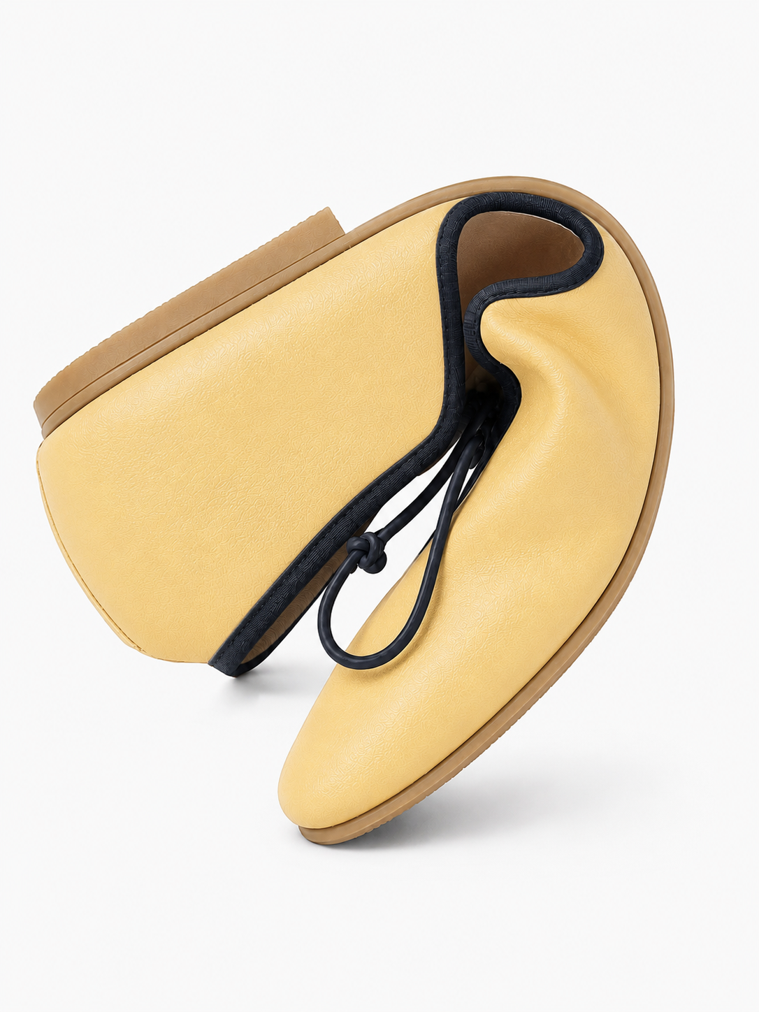 Square Toe Ballet Flats – Soft Leather Bow Flats for Everyday Comfort