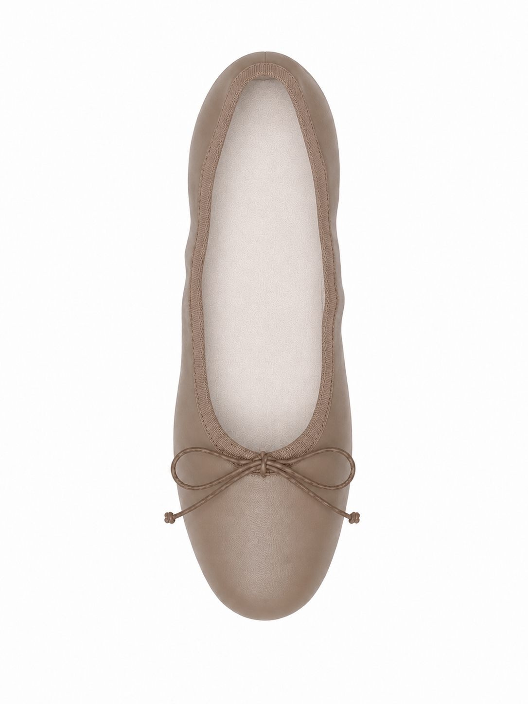 Square Toe Ballet Flats – Soft Leather Bow Flats for Everyday Comfort