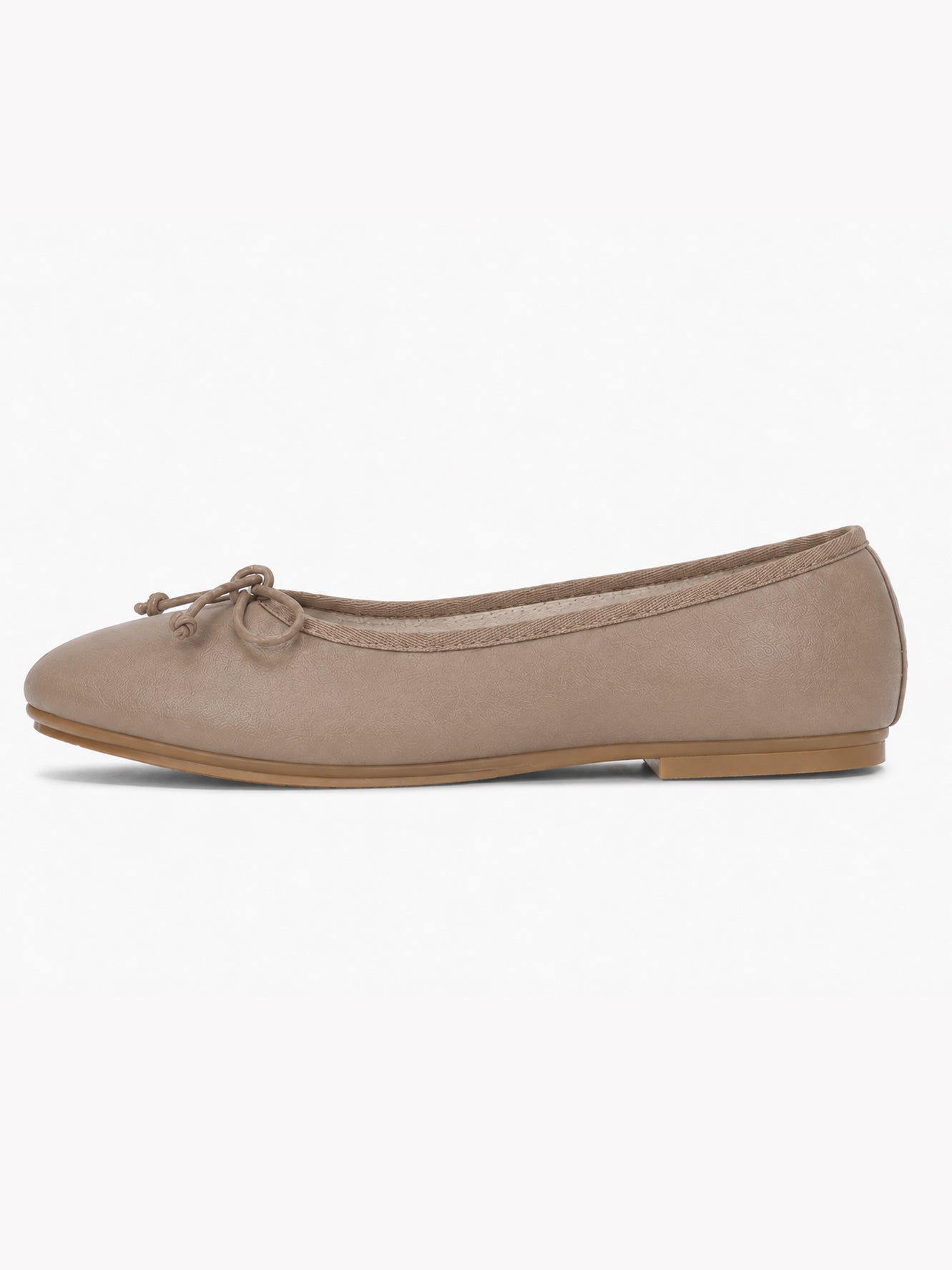 Square Toe Ballet Flats – Soft Leather Bow Flats for Everyday Comfort