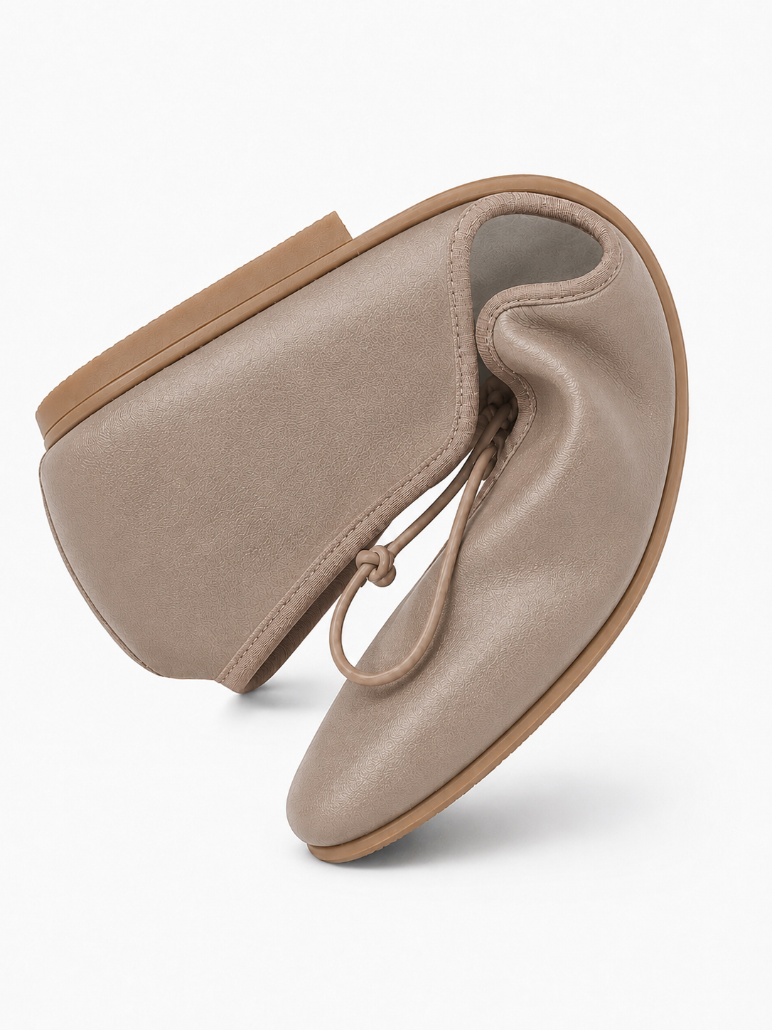 Square Toe Ballet Flats – Soft Leather Bow Flats for Everyday Comfort
