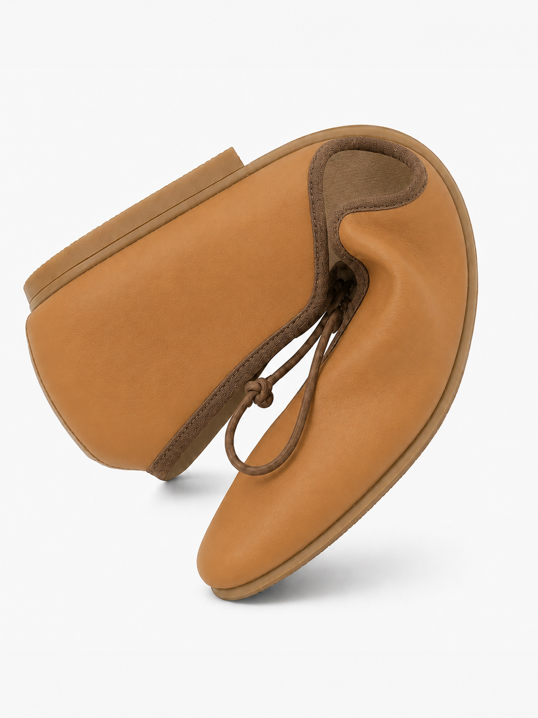 Square Toe Ballet Flats – Soft Leather Bow Flats for Everyday Comfort