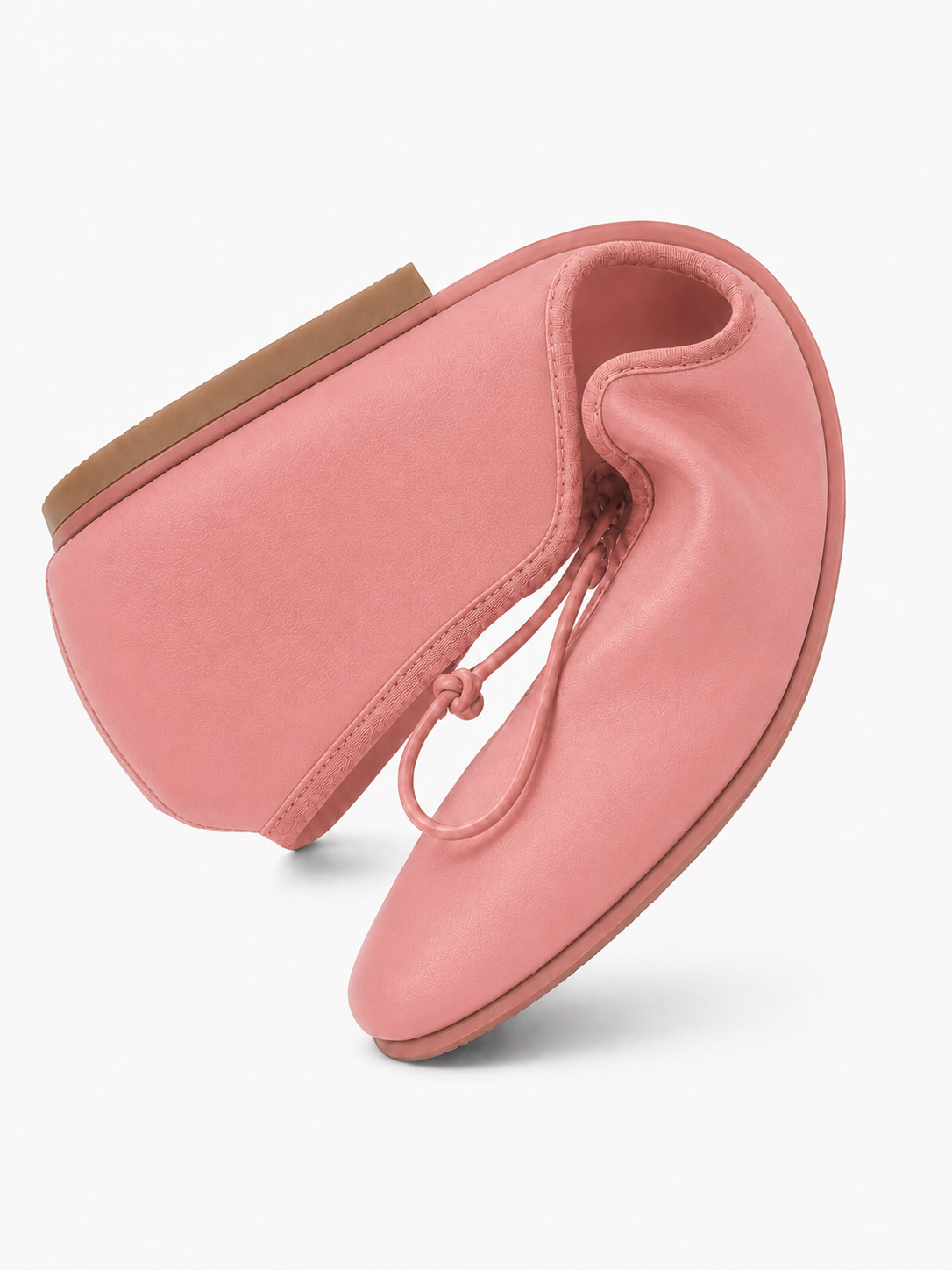 Square Toe Ballet Flats – Soft Leather Bow Flats for Everyday Comfort