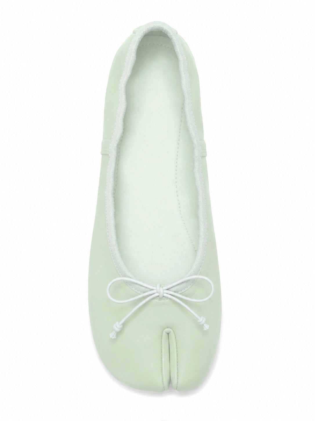 Split-Toe Bow Ballet Flats for Women – Soft Slip-On Shoes