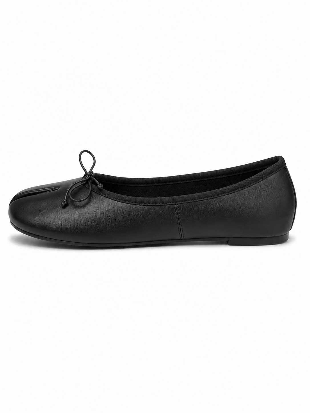 Split-Toe Bow Ballet Flats for Women – Soft Slip-On Shoes