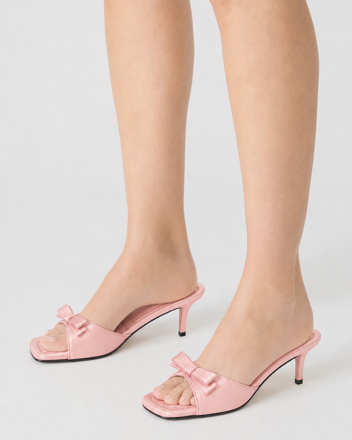 Pinky Promise Bow Heels
