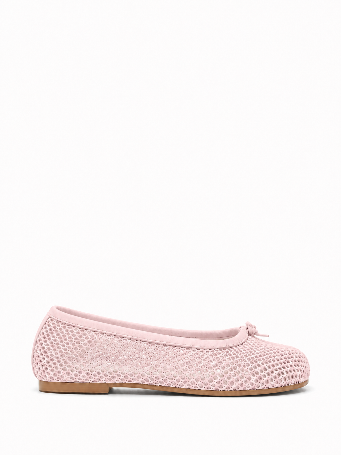 Women’s Tabi Mesh Ballet Flats – Breathable Split Toe Bow Flats