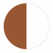 Brown Sole / White Straps