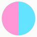 Pink Sole / Light Blue Straps