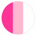Hot Pink Sole / Pink & White Straps