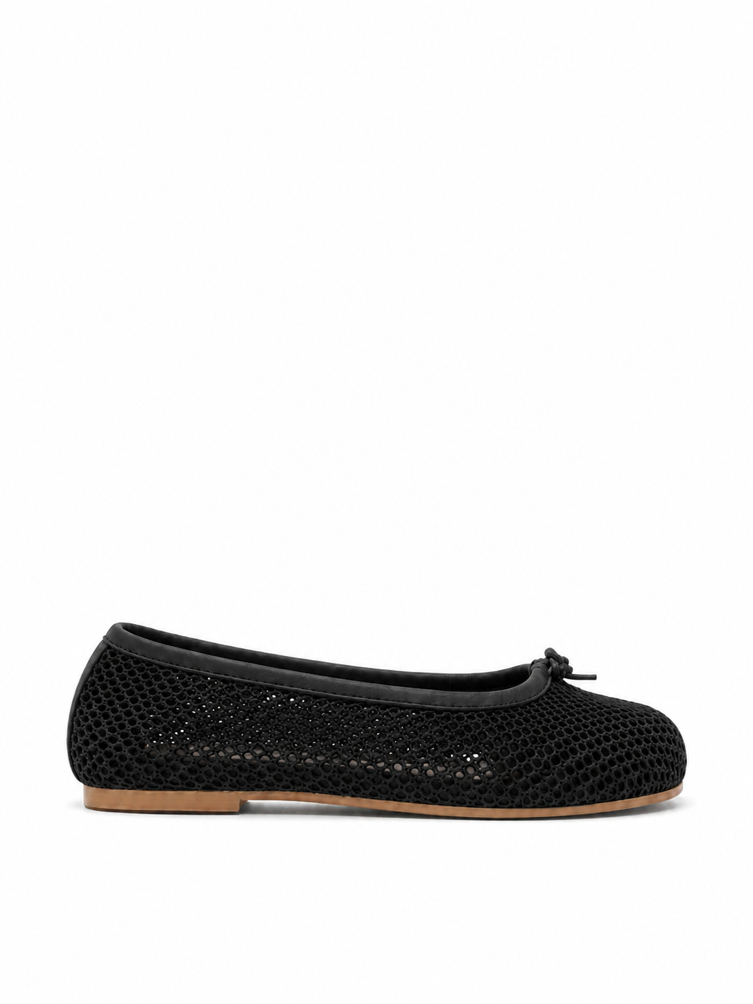 Women’s Tabi Mesh Ballet Flats – Breathable Split Toe Bow Flats
