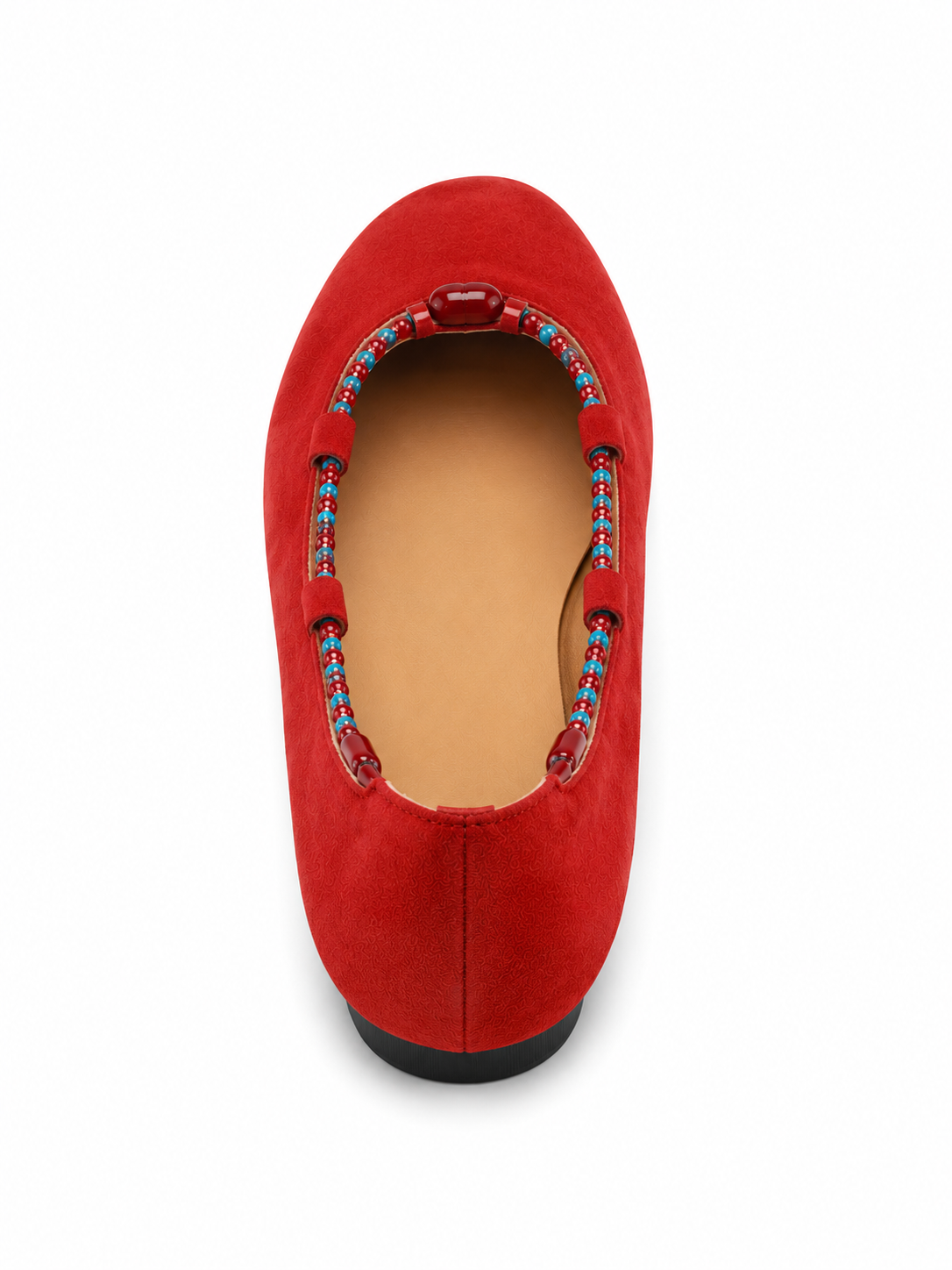 Vintage Beaded Ballet Flats