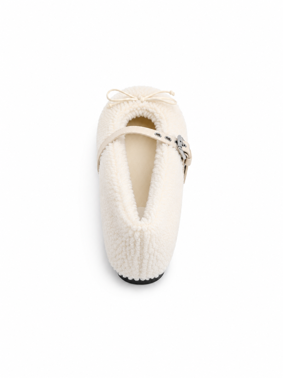 Fuzzy Mary Jane Winter Slip-On Shoes
