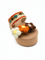 Boho Bloom Platform Sandals